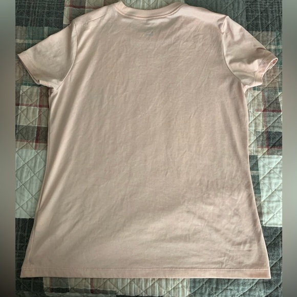 Nike Pink Dri-Fit Short Sleeve Tee Top Medium - Picture 2 of 3